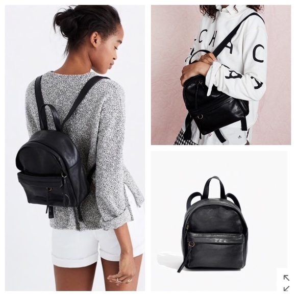 madewell black backpack